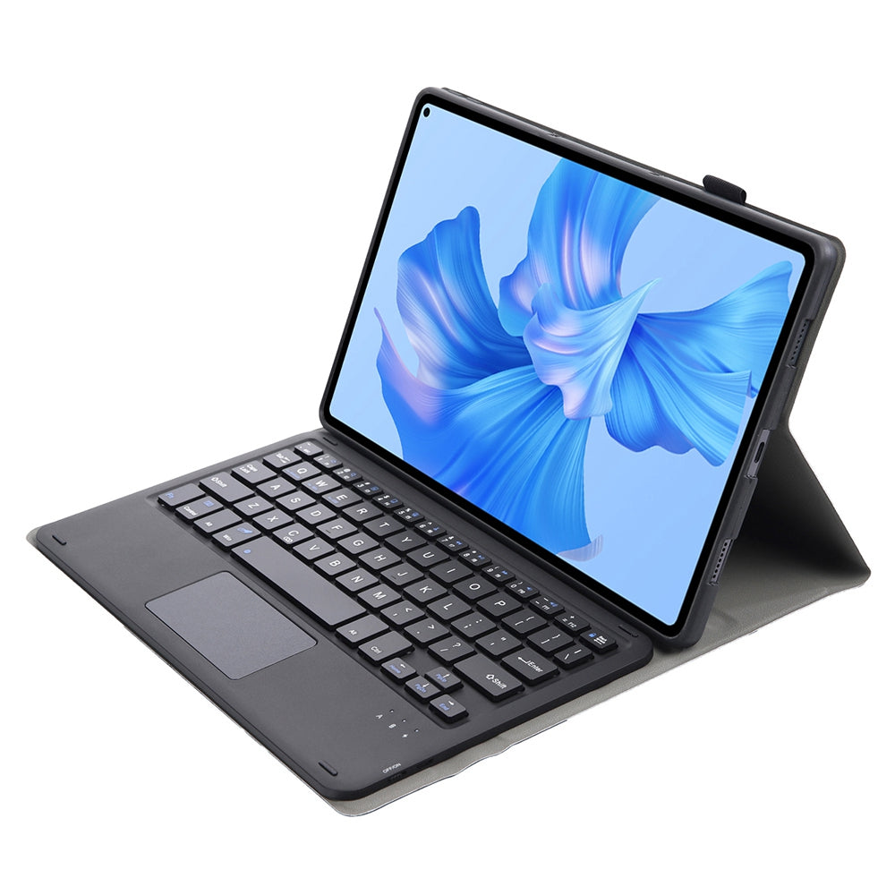 AHW12-A For Huawei MatePad Pro 11 (2022) Detachable Bluetooth Keyboard with TouchPad PU Leather+TPU Protective Case