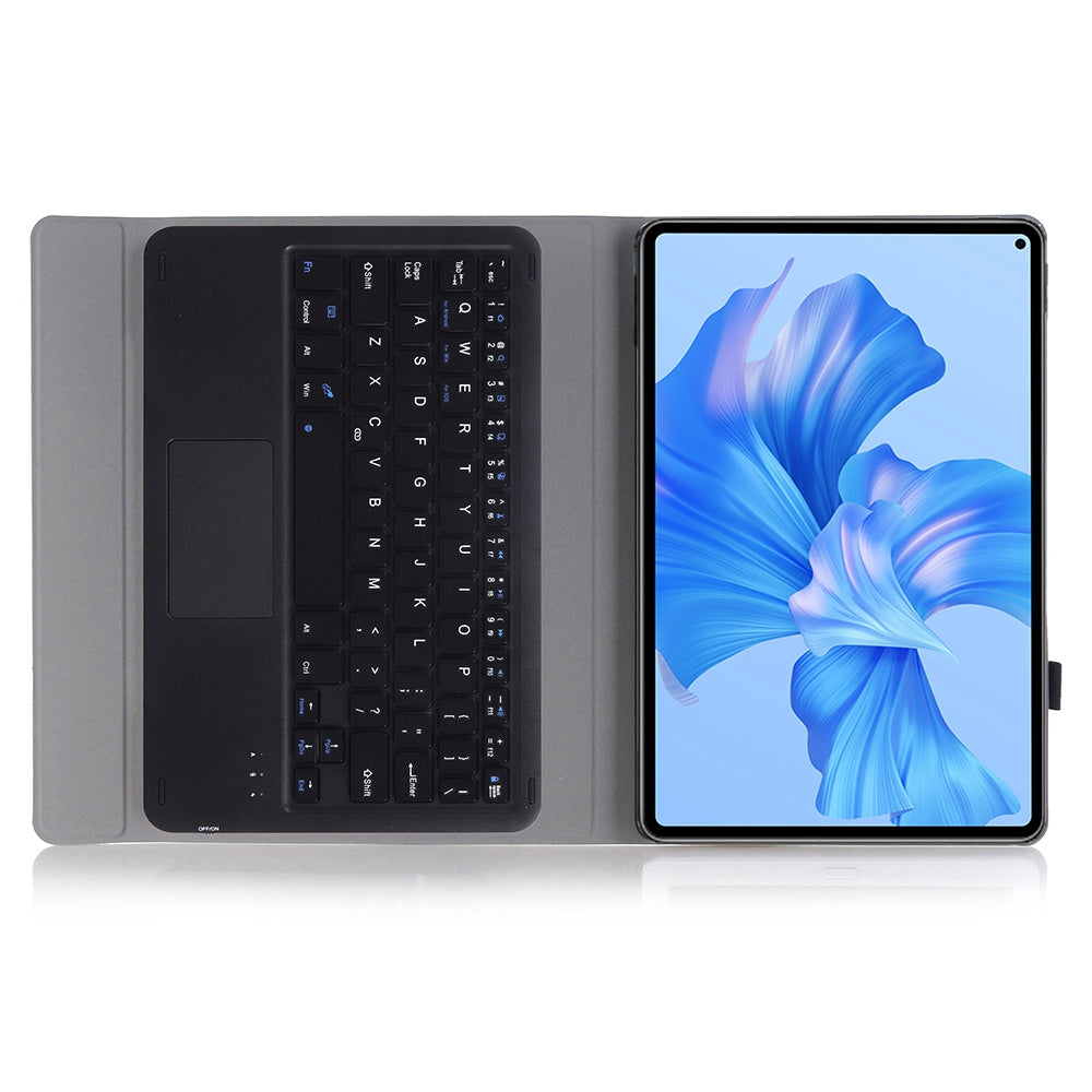 AHW12-A For Huawei MatePad Pro 11 (2022) Detachable Bluetooth Keyboard with TouchPad PU Leather+TPU Protective Case