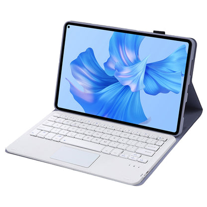 AHW12-A For Huawei MatePad Pro 11 (2022) Detachable Bluetooth Keyboard with TouchPad PU Leather+TPU Protective Case