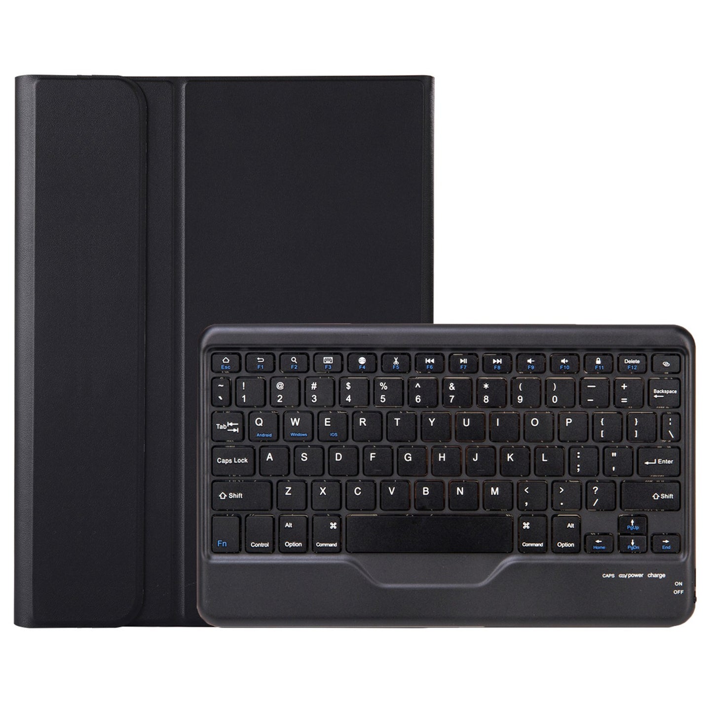 AHW12-B For Huawei MatePad Pro 11 (2022) Protective Case with Detachable Bluetooth Keyboard PU Leather+TPU Stand Cover