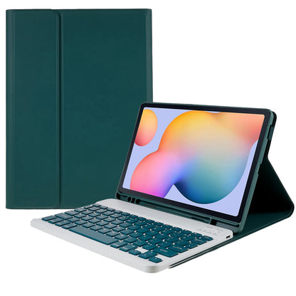 SK-P610 For Samsung Galaxy Tab S6 Lite (SM-P610) Detachable Bluetooth Keyboard PU Leather Protective Cover Anti-Fall Wireless Keyboard Case