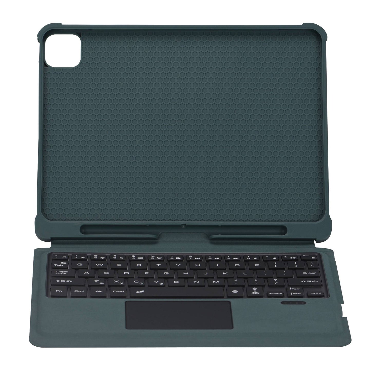 T207D For iPad Air (2020) / (2022) PU Leather Anti-Drop Case + Detachable Bluetooth Keyboard with TouchPad