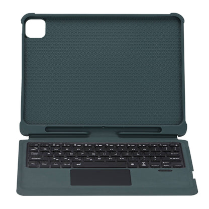 T207D For iPad Air (2020) / (2022) PU Leather Anti-Drop Case + Detachable Bluetooth Keyboard with TouchPad