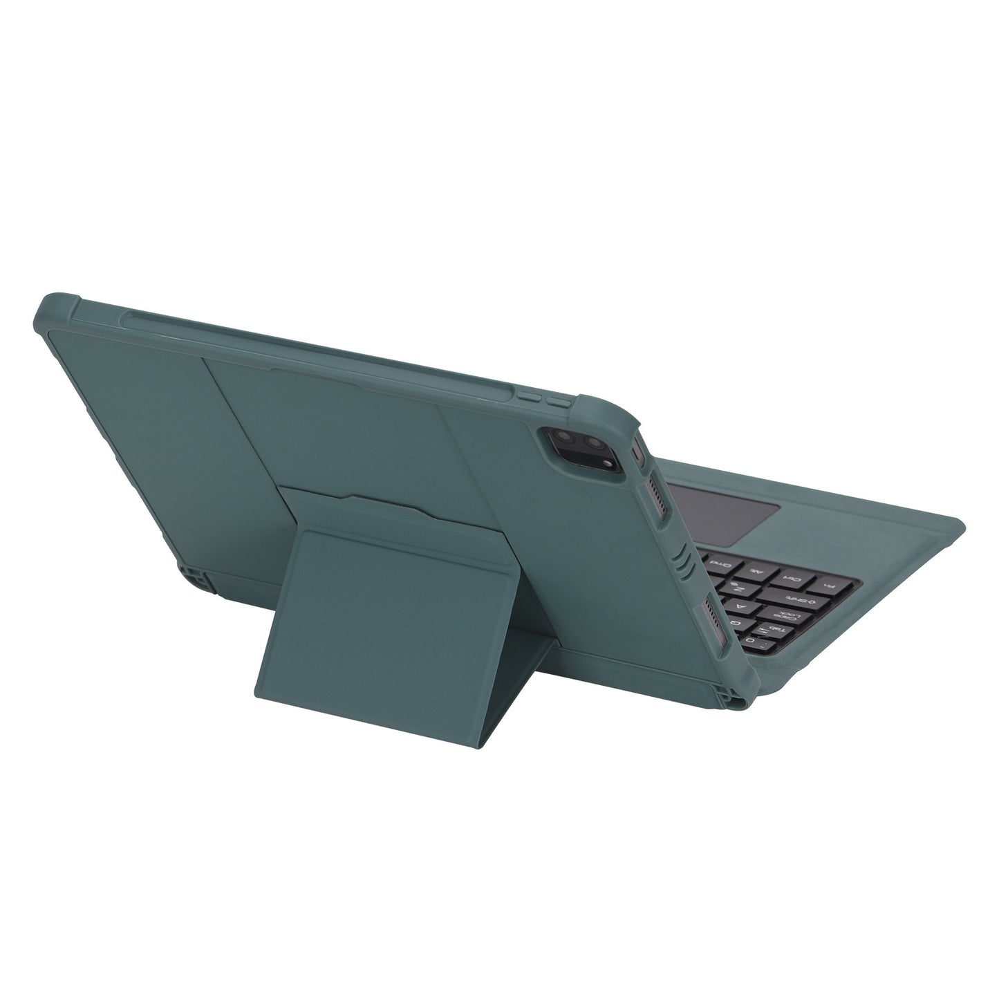 T207D For iPad Air (2020) / (2022) PU Leather Anti-Drop Case + Detachable Bluetooth Keyboard with TouchPad
