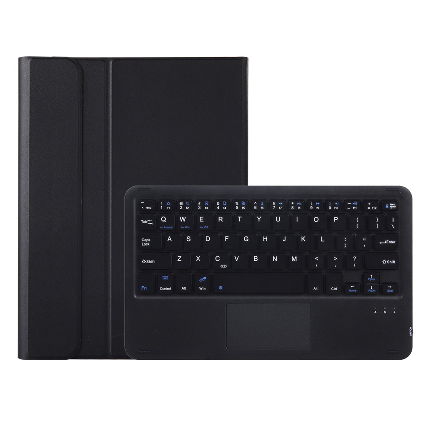 AM18-AS For Lenovo Pad Pro 2022 11.2-inch Detachable Bluetooth Keyboard Case with 3-Color Backlit / TouchPad Anti-Drop Protective Case