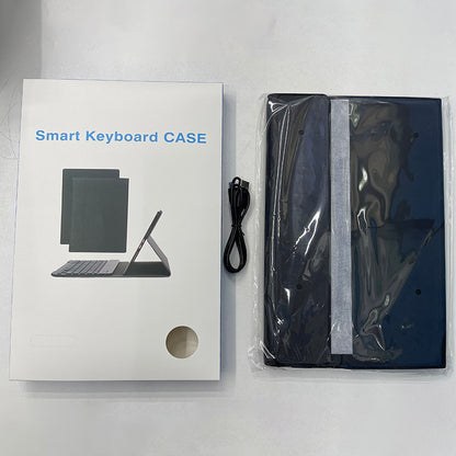 AM18-AS For Lenovo Pad Pro 2022 11.2-inch Detachable Bluetooth Keyboard Case with 3-Color Backlit / TouchPad Anti-Drop Protective Case