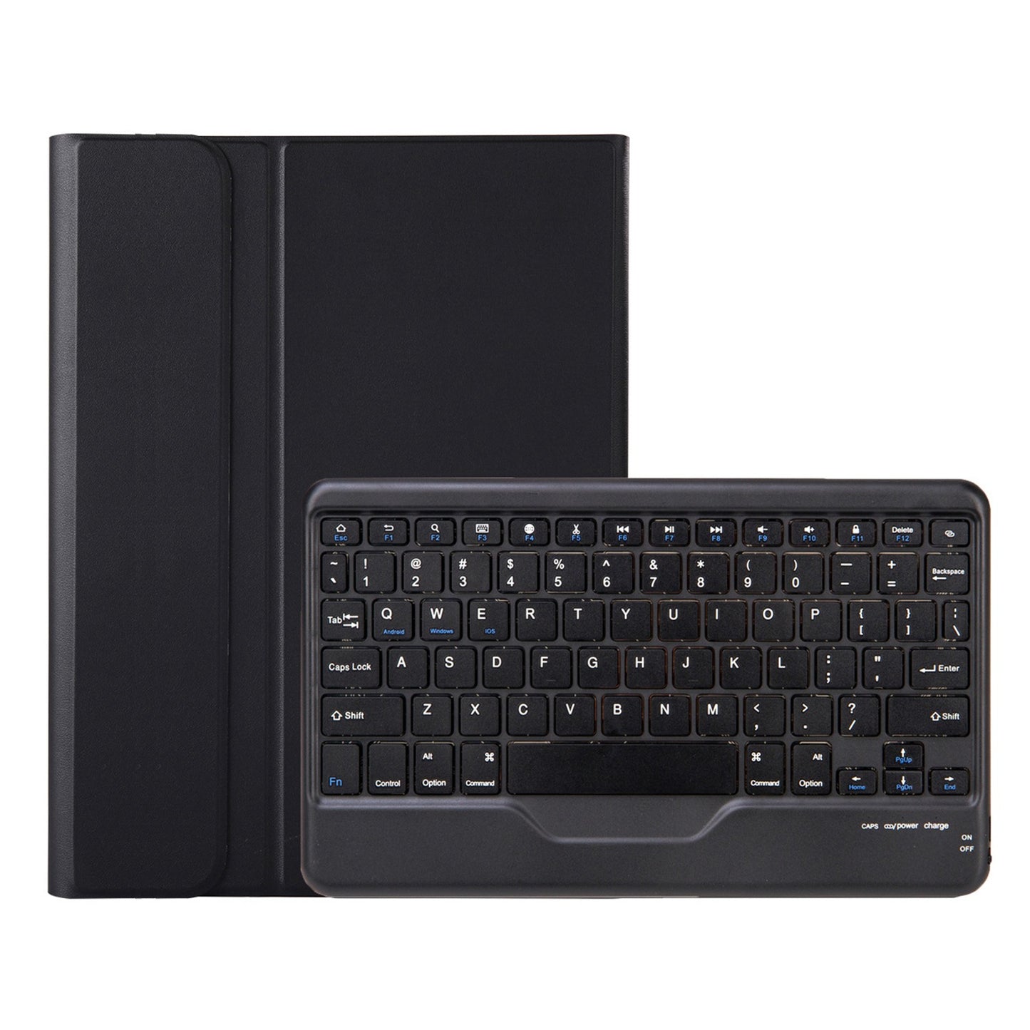 AM18-B For Lenovo Pad Pro 2022 11.2-inch Protective Case with Detachable Bluetooth Keyboard Anti-Drop Tablet Case