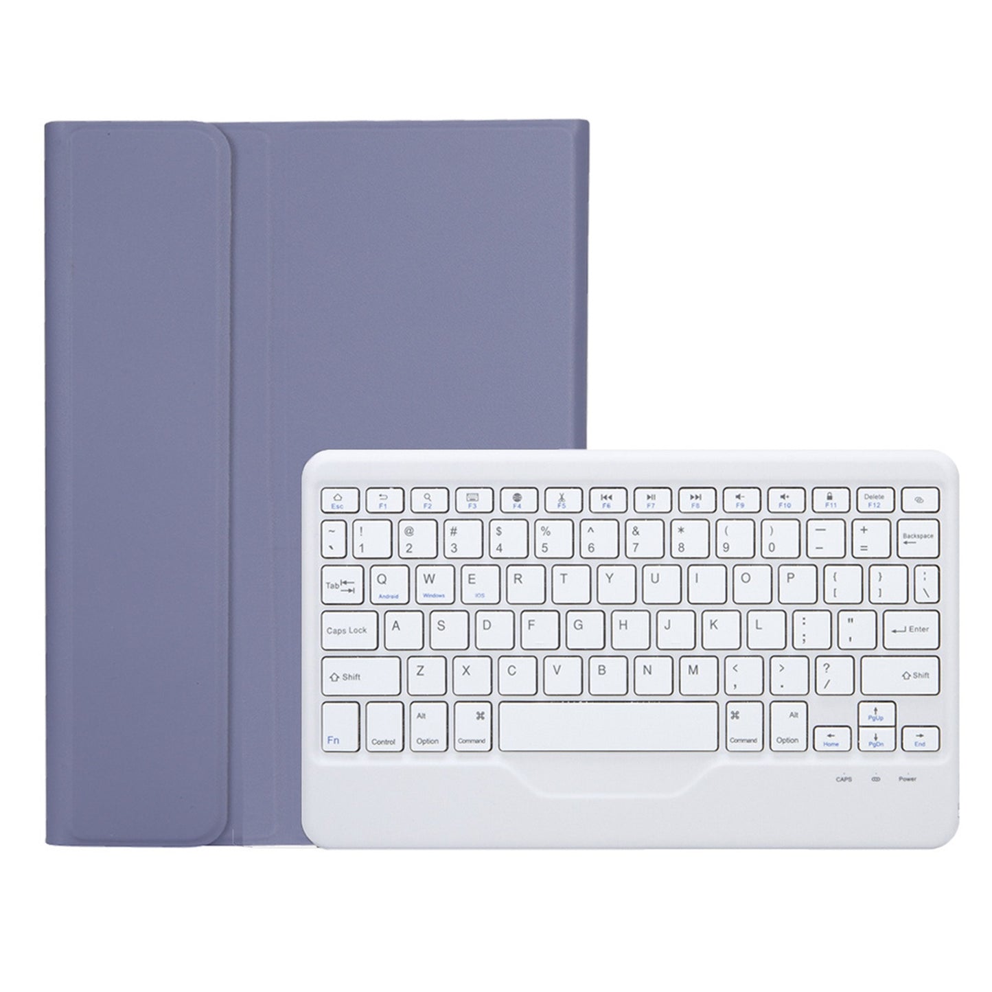 AM18-B For Lenovo Pad Pro 2022 11.2-inch Protective Case with Detachable Bluetooth Keyboard Anti-Drop Tablet Case