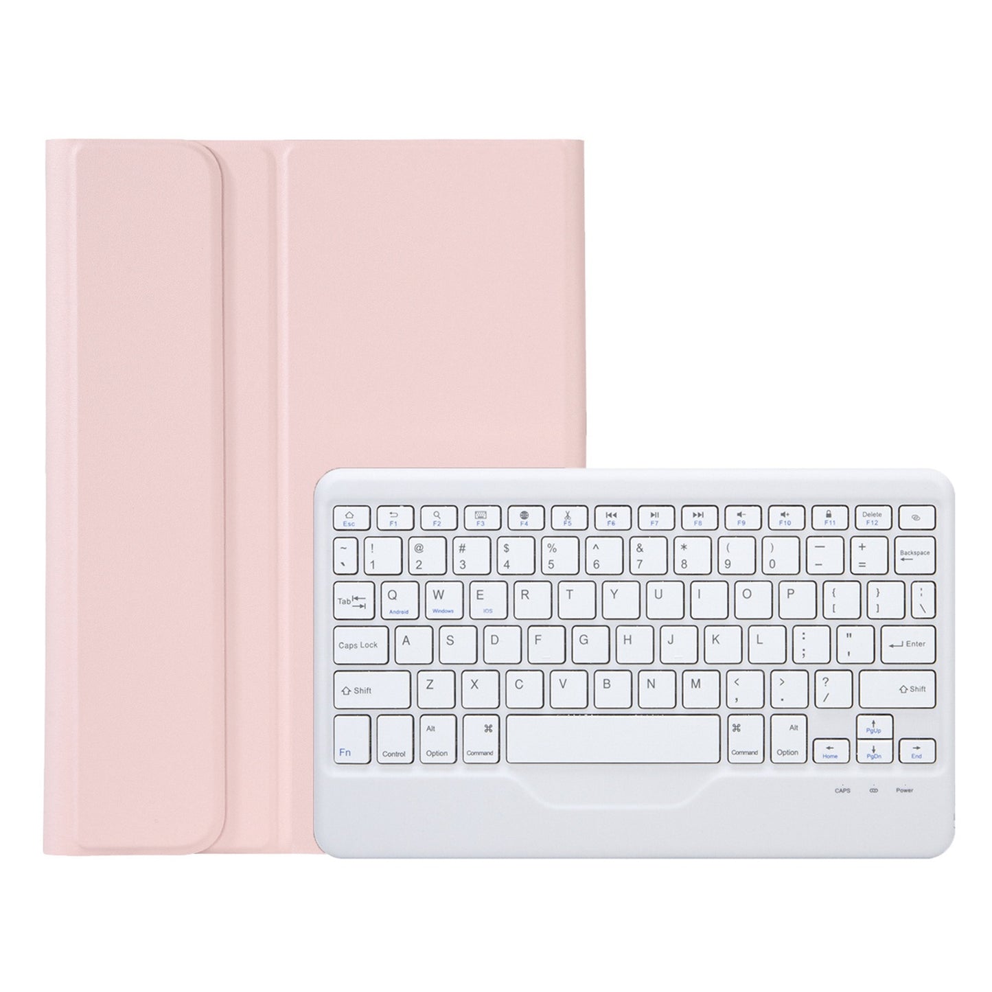 AM18-B For Lenovo Pad Pro 2022 11.2-inch Protective Case with Detachable Bluetooth Keyboard Anti-Drop Tablet Case