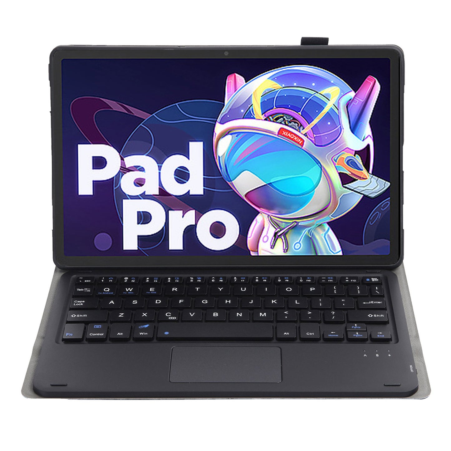 AM18-A For Lenovo Pad Pro 2022 11.2-inch Removable Bluetooth Keyboard Case with TouchPad Anti-Scratch Protective Case