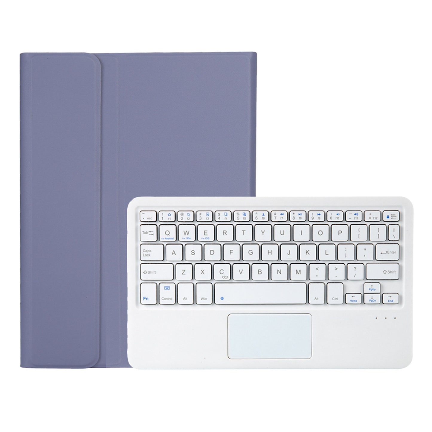AM18-A For Lenovo Pad Pro 2022 11.2-inch Removable Bluetooth Keyboard Case with TouchPad Anti-Scratch Protective Case