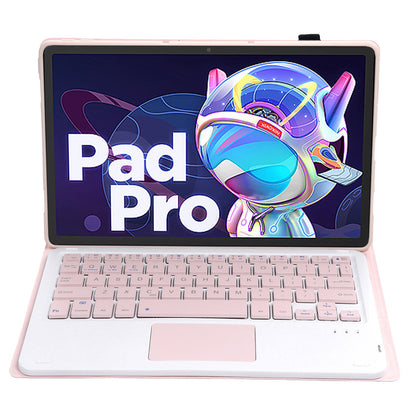 AM18-A For Lenovo Pad Pro 2022 11.2-inch Removable Bluetooth Keyboard Case with TouchPad Anti-Scratch Protective Case
