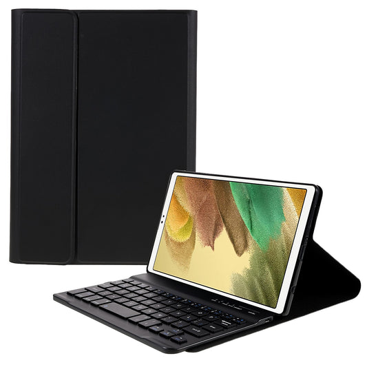 SK-T220 For Samsung Galaxy Tab A7 Lite 8.7-inch T225 / T220 Ultra-thin Shockproof PU Leather Tablet Stand Cover with Detachable Bluetooth Keyboard (No Pen Slot)