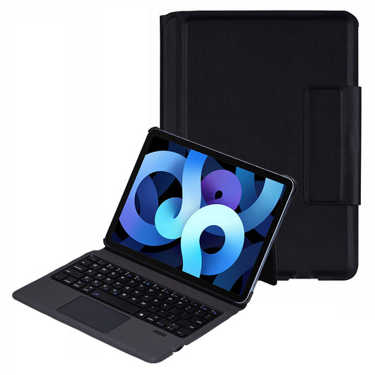 TP-1096 For iPad Pro 11 (2018) / (2020) / (2021) / (2022) / iPad Air (2020) / (2022) Wireless Bluetooth Keyboard with TouchPad Tablet Case PU Leather Stand Cover