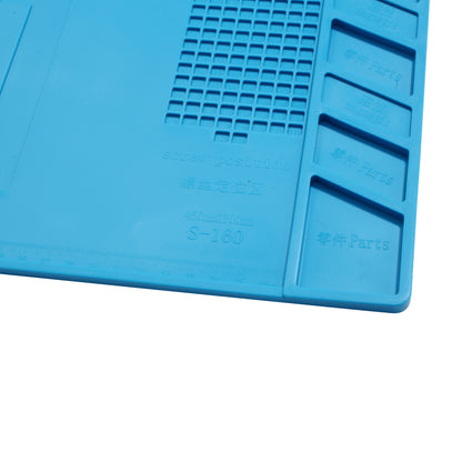 S-160 Magnetic Soldering Mat Heat Insulation Electronics Repair Magnetic Pad