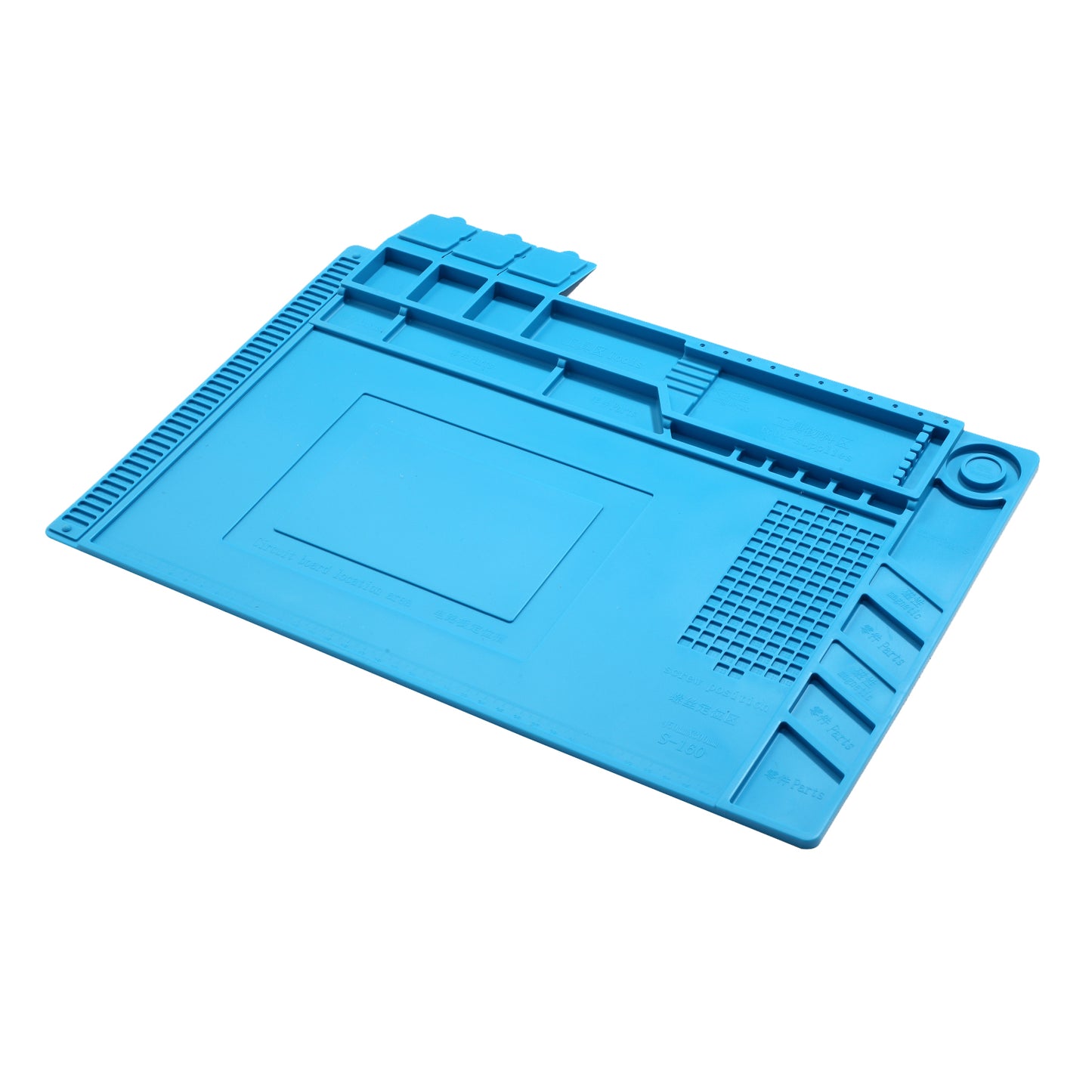 S-160 Magnetic Soldering Mat Heat Insulation Electronics Repair Magnetic Pad