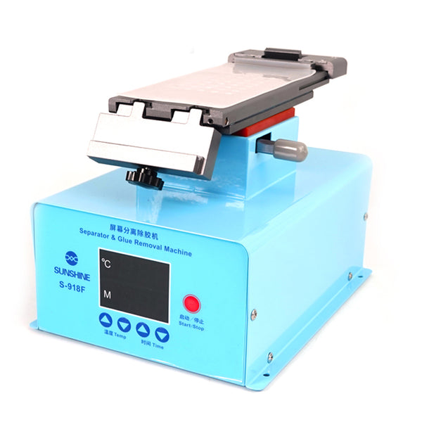 SUNSHINE S-918F Fifth-Generation 220V LCD Screen Separation Glue Remover 360 Rotating Platform Separator Magnetic Buckle LCD Repair Machine