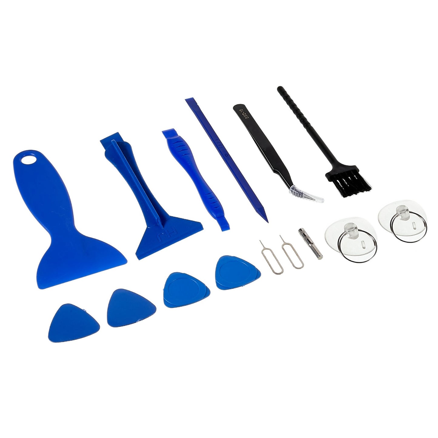 JF-8182 21-in-1 Professional Precision Screwdriver Set for iPhone 13 Pro 6.1 inch Replacement Parts Battery Adhesive Tape Sticker + Middle Plate Frame Waterproof Adhesive Sticker, Portable Opening Pry Tool Repair Kit