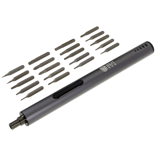 BEST BST-9911A Professional Rechargeable Magnetic Electric Screwdriver Repair Tool with LED Light