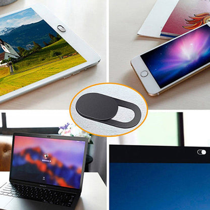 10Pcs / Set Marble Pattern Laptop Tablet Phone Camera Sticker Privacy Protection Webcam Slider Cover