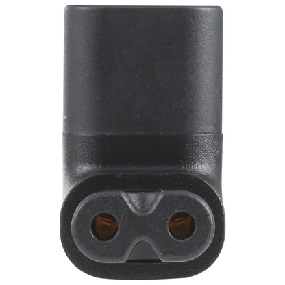 C7 to C8 Right Angle AC Power Socket Adapter