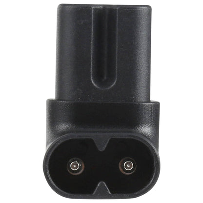 C7 to C8 Right Angle AC Power Socket Adapter