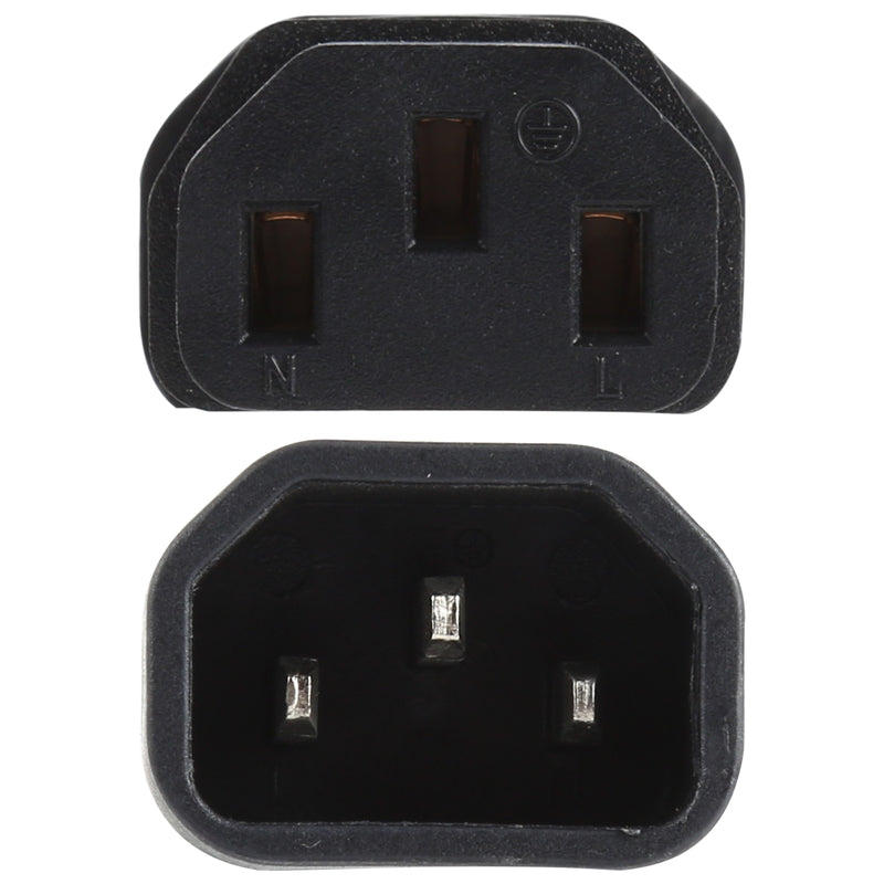 C13 to C14 AC Power Plug Adapter Converter Socket