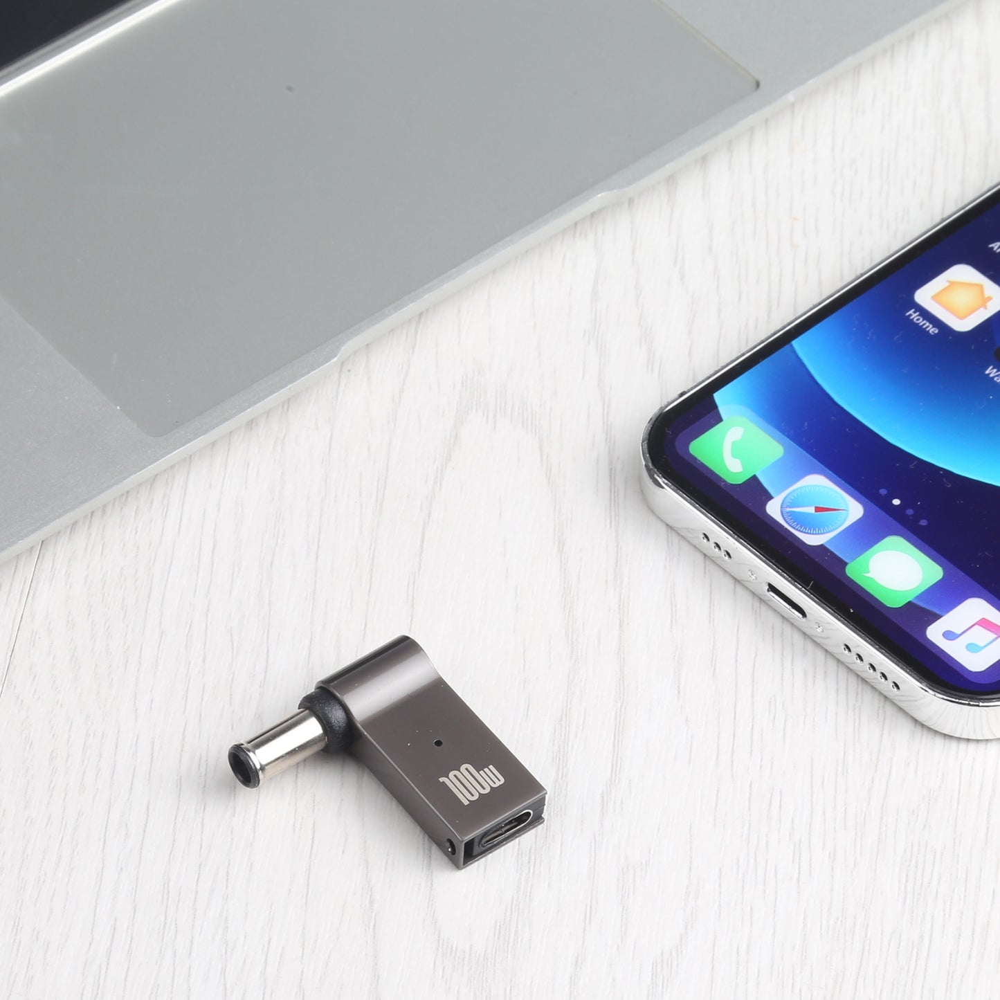 100W Type-C Female to DC 6.0x1.4mm Male Laptop Notebook PD Fast Charging Converter Adapter for Sony