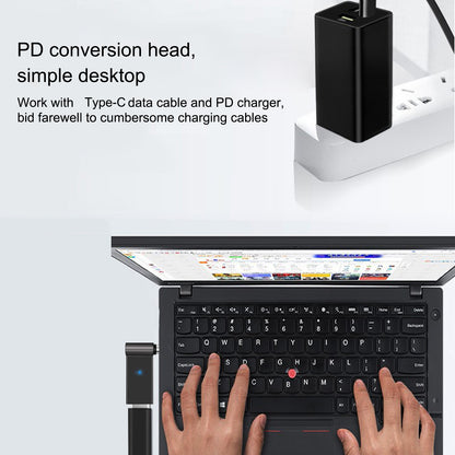 100W Type-C Female to DC 6.0x1.4mm Male Laptop Notebook PD Fast Charging Converter Adapter for Sony