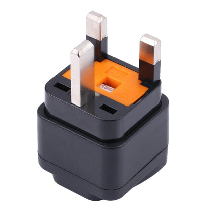13A 250V 5-Hole to UK Plug Travel Conversion Adapter Wall Socket Converter with Fuse Protection