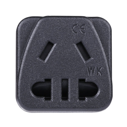 13A 250V 5-Hole to UK Plug Travel Conversion Adapter Wall Socket Converter with Fuse Protection
