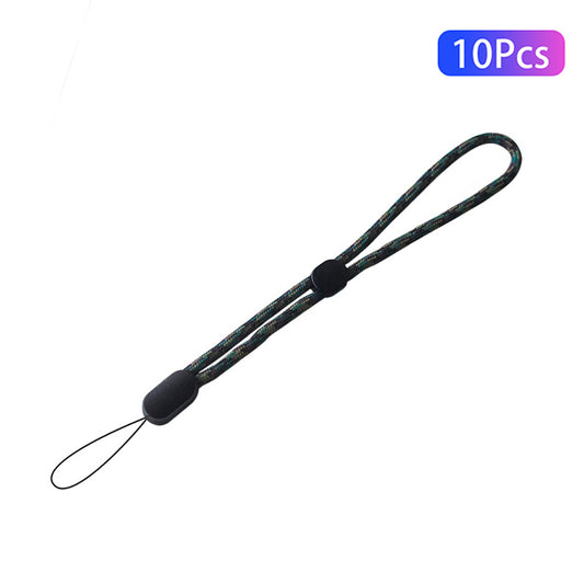 10Pcs / Pack Mobile Phone Anti-drop Adjustable Wrist Rope Cellphone Case Flashlight Power Bank Lanyard