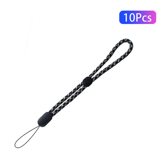 10Pcs / Pack Mobile Phone Anti-drop Adjustable Wrist Rope Cellphone Case Flashlight Power Bank Lanyard
