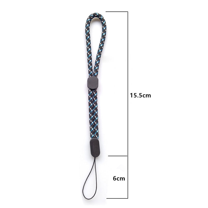 10Pcs / Pack Mobile Phone Anti-drop Adjustable Wrist Rope Cellphone Case Flashlight Power Bank Lanyard