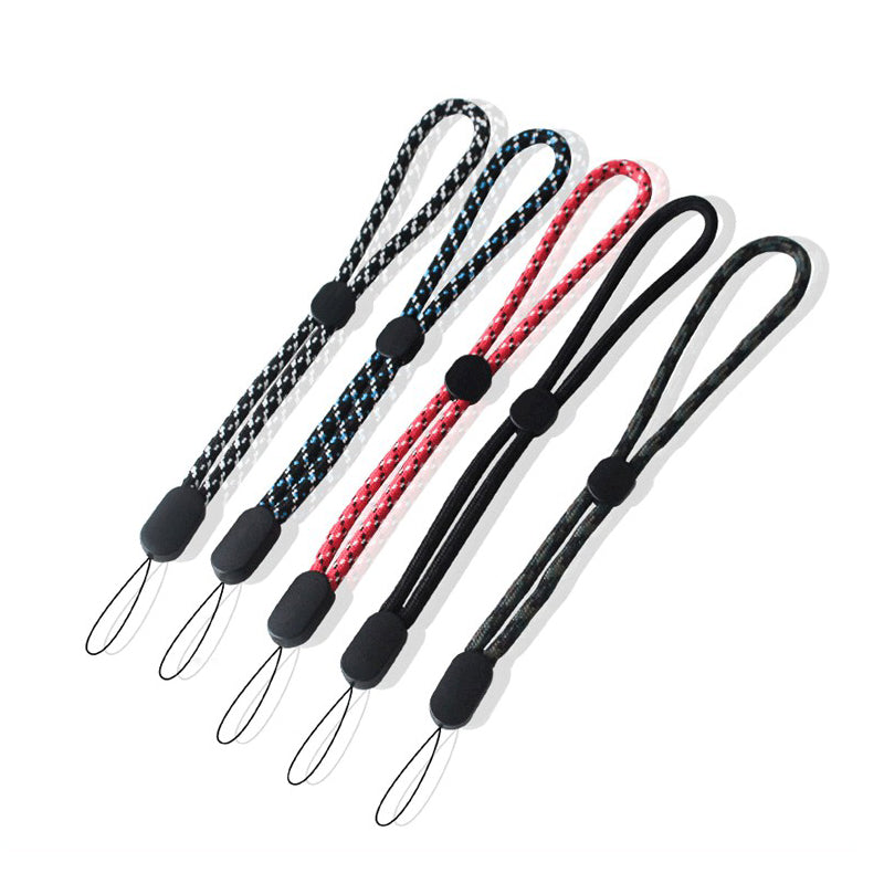 10Pcs / Pack Mobile Phone Anti-drop Adjustable Wrist Rope Cellphone Case Flashlight Power Bank Lanyard