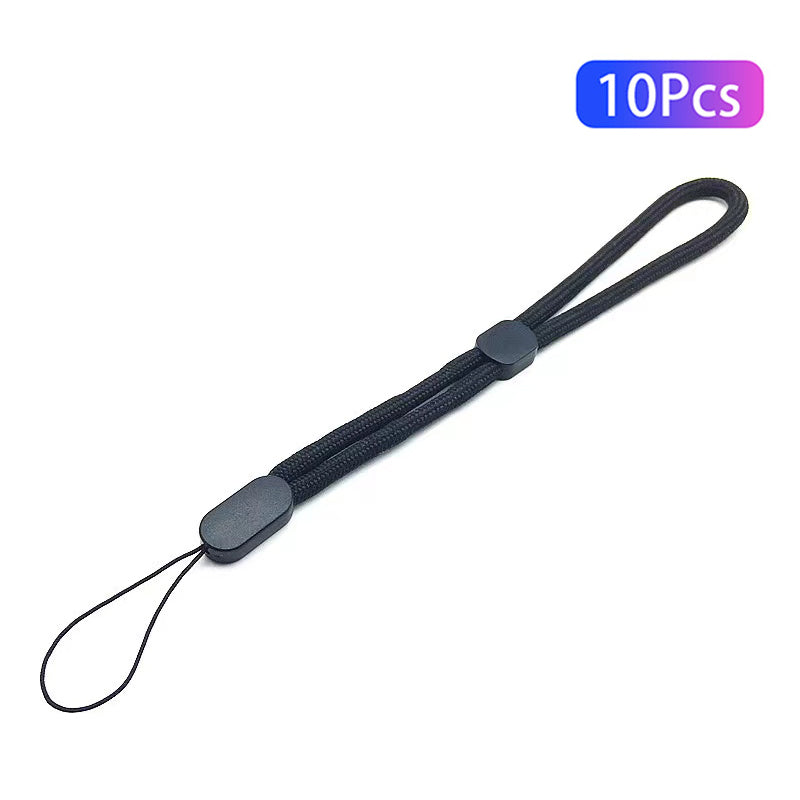 10Pcs / Pack Mobile Phone Anti-drop Adjustable Wrist Rope Cellphone Case Flashlight Power Bank Lanyard