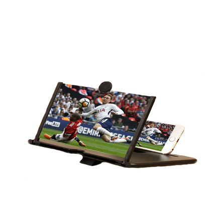 10-inch Pull-Type Mobile Phone Screen Amplifier Foldable 3D HD Screen Magnifier