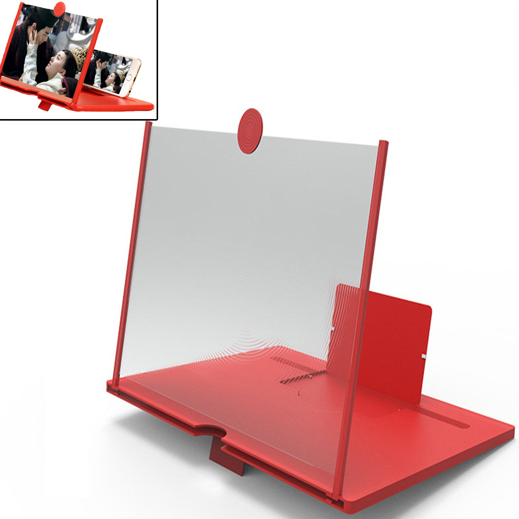 10-inch Pull-Type Mobile Phone Screen Amplifier Foldable 3D HD Screen Magnifier
