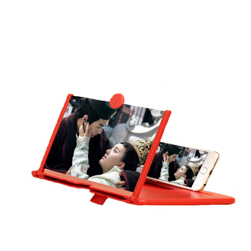 10-inch Pull-Type Mobile Phone Screen Amplifier Foldable 3D HD Screen Magnifier