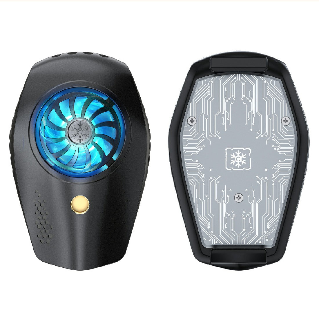 K3 Mobile Phone Game Cooler Snap-on Cooling Fan Holder Stand Radiator for iPhone Xiaomi Samsung