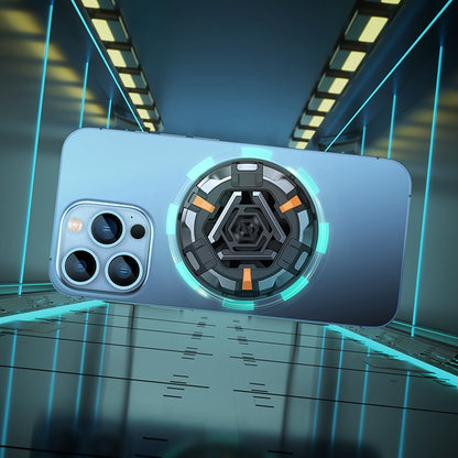 BENKS SR05 for iPhone 12 / 13 Series Magnetic Attraction Radiator Cooling Fan Phone Live Streaming Gaming Heat Dissipation Cooler