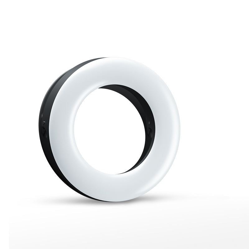 XJ19 Cell Phone LED Ring Light Clip-on Selfie Fill Lamp for Youtube Live Meeting