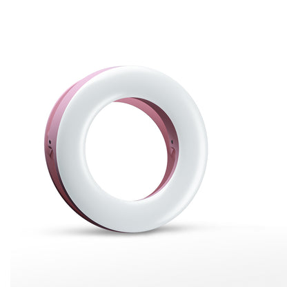 XJ19 Cell Phone LED Ring Light Clip-on Selfie Fill Lamp for Youtube Live Meeting