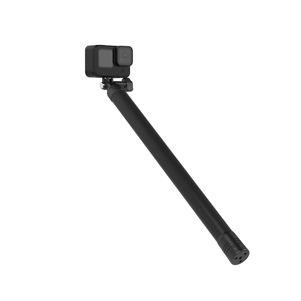TELESIN IS-MNP-300 3 Meter Carbon Fiber Selfie Stick Telescopic Extension Rod Monopod for Gopro