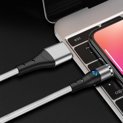 1m 3A Magnetic Attraction Nylon Braided Charging Cable USB Data Cord (No Magnetic Adapter)