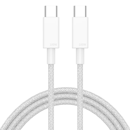 2m PD 100W High-speed Fast Charging Cable Cell Phone Tablet Laptop USB C Device Charge Cord