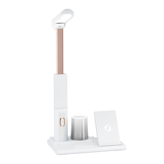 15W Fast Charging Wireless Charger Multifunctional Folding Charging Station with 3-Mode Lamp