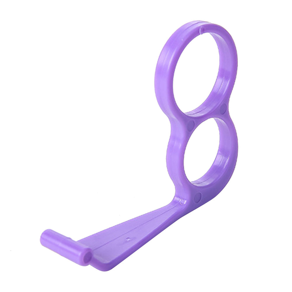 10Pcs Double Finger Ring Grip L Shaped Mobile Phone Mount Holder Plastic Desk Stand