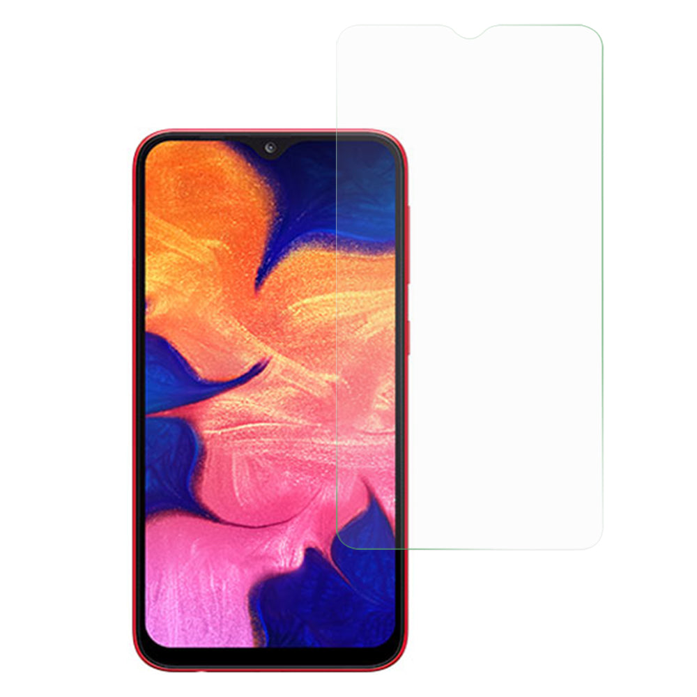 AMORUS For Samsung Galaxy A10 Screen Protector High Aluminum-silicon Glass 2.5D Edge 9H Hardness Clear Anti-fingerprint Film