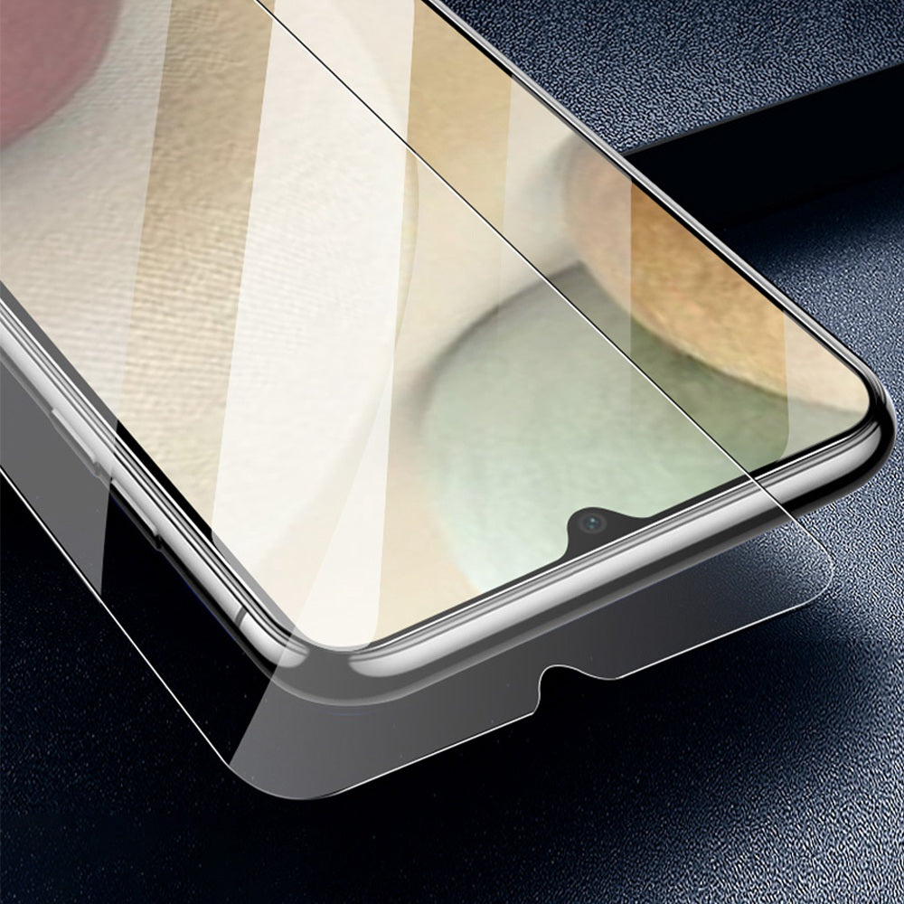 AMORUS For Samsung Galaxy A10 Screen Protector High Aluminum-silicon Glass 2.5D Edge 9H Hardness Clear Anti-fingerprint Film